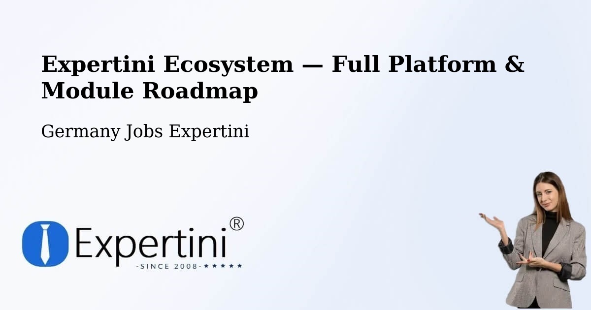 Expertini Ecosystem — Full Platform & Module Roadmap – Siek