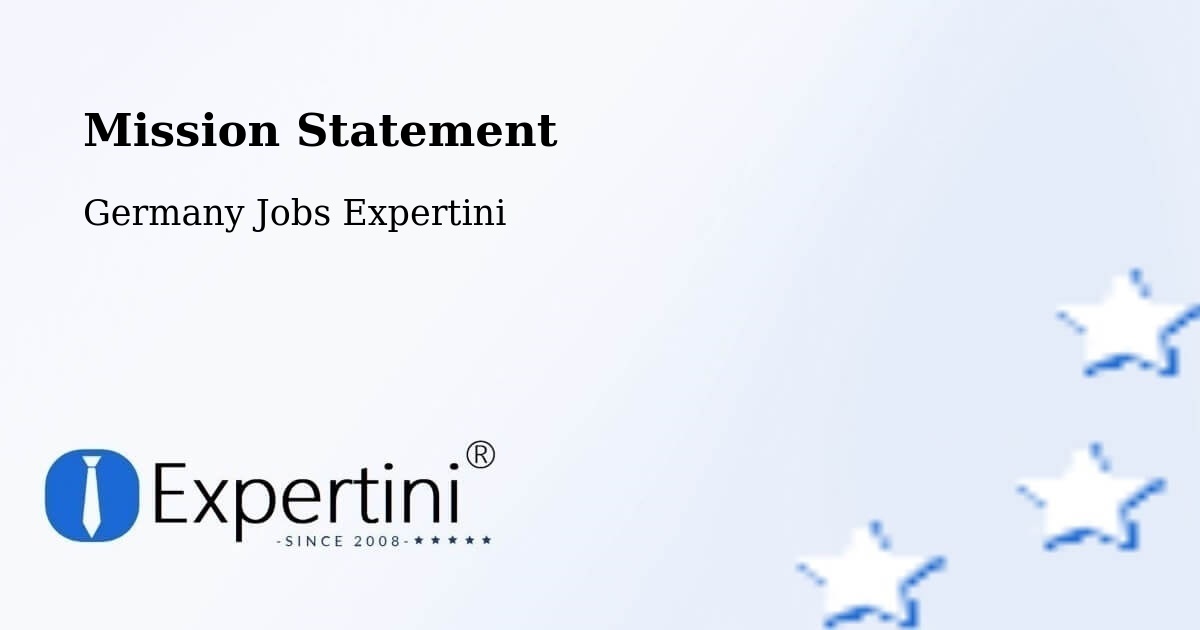 Corporate Mission – Siek - Germany Jobs Expertini