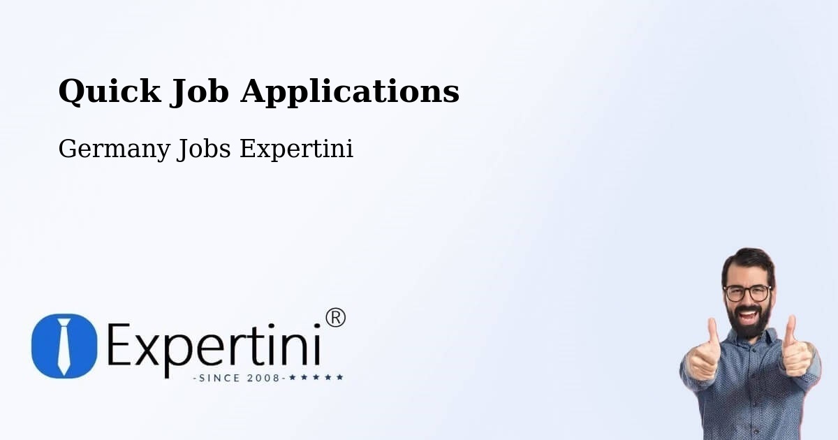 Quick Apply Feature – Siek - Germany Jobs Expertini